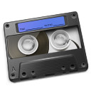 Cassette Blue Icon